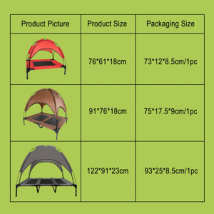 Cama de Viaje para Perro Rectangular Moderna, Resistente, Cómoda y Refrescante, con Funda Extraíble y Lavable de Tela Oxford + Teslin - Product Image 6