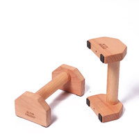 Support droit russe barre parallèle unique en bois support droit russe pratique en bois massif support de poussée droit russe