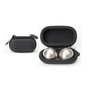 <b>Hard</b> <b>Shell</b> Protective <b>Case</b> 45 RPM Adapter <b>Case</b> EVA Foam Pouch Recorder Accessory <b>Cases</b> for 45 Record Adapters with Carabiner - Product Image 1