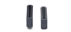 ขั้วต่อแบบ DIN EDGE CARD SLOT ระยะพิทช์ 2.54 มม. หน้าสัมผัสทองแดง แบบตรง สูง 16.4 มม. PC3.5 2*10P - Product Image 3