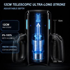 Livraison UE Leten THRUSTING-PRO Masturbateur Télescopique 2~12cm pour Hommes, 700 Mouvements/Min, Stimulation Vaginale, Jouet Érotique Masculin - Product Image 2