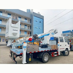 Plataforma Elevadora Aérea Isuzu 600P de 21m con Cabina Doble Aislada Montada en Camión en Venta - Product Image 1