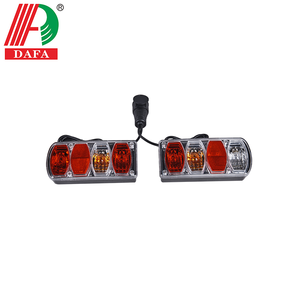 Feux arrière de <span class=keywords><strong>remorque</strong></span> et de camion de style européen de haute qualité E4-APPROVAL, feux <span class=keywords><strong>antibrouillard</strong></span> LED automobiles - Product Image 2