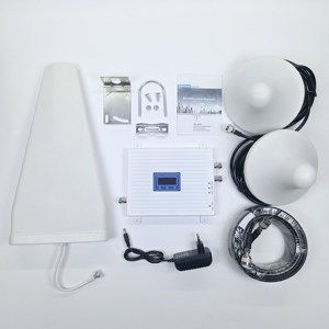 Répéteur Tri-Bande Adapté Amplificateur de Signal Mobile B8 B3 B1 900MHz 1800MHz 2100MHz Réseau GSM DCS 2G 3G 4G LTE - Product Image 1