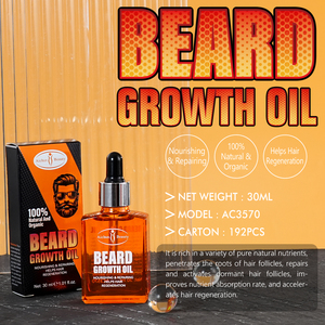 Huile de croissance de barbe pour <span class=keywords><strong>homme</strong></span> Aichun Beauty 100% naturelle, nourrissante et réparatrice, <span class=keywords><strong>produits</strong></span> de soin de la barbe, huile de croissance de barbe biologique pour <span class=keywords><strong>homme</strong></span> - Product Image 2