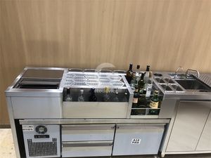 Estación de servicio móvil para barman, estación de cócteles eléctrica de acero inoxidable de China - Product Image 2