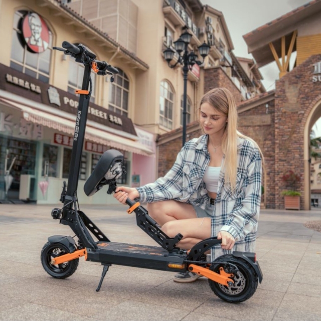 Kukirin G2 PRO EU Warehouse Three-speed Adjustment 9 Inch Wheel Adult Electric Scooter Offroad
