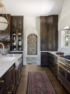 Meubles de cuisine sur mesure Vermonhouzz avec îlot de rangement spacieux et <span class=keywords><strong>niche</strong></span> intégrée pour appareils électroménagers pour cuisine commerciale - Product Image 5