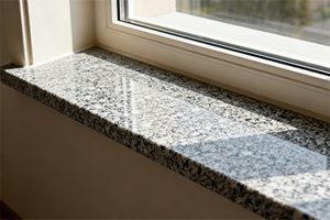 Thanh lịch <span class=keywords><strong>Granite</strong></span> Trắng grey Ngưỡng Cửa sổ cho khách sạn sử dụng - Product Image 2