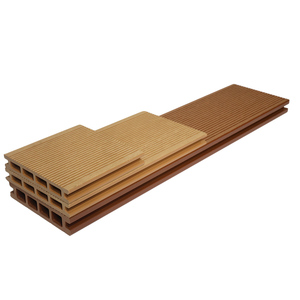 Plancher en WPC imperméable spécialement conçu pour une utilisation en extérieur dans les jardins et parcs, épaisseur 12 mm, résistant aux fissures, écologique, durable - Product Image 5