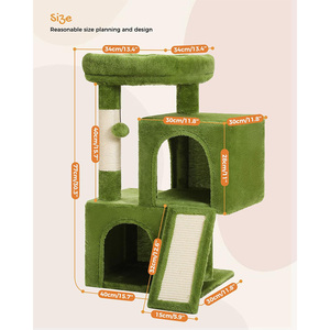 2025 árbol <span class=keywords><strong>rascador</strong></span> de <span class=keywords><strong>torre</strong></span> de casa de árbol de gato de alta calidad moderno para <span class=keywords><strong>gatos</strong></span> - Product Image 3