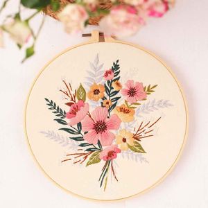 Handmade Soft Fabric Cotton Linen Cross Stitch Needlework <b>Sewing</b> Craft DIY Knitting Crocheting Kits <b>Set</b> Beginners Cartoon - Product Image 5