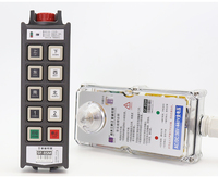 Control Remoto Industrial Inalámbrico Universal de Doble Velocidad y 8 Canales, Personalizable, Resistente al Agua IP66