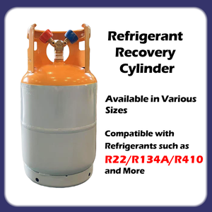 SafeGuard 12.3L TPED Bouteille de récupération de réfrigérant certifiée Valve anti-éclatement R134A <span class=keywords><strong>R410A</strong></span> - Product Image 2