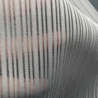 Bande 100% polyester monofilament, tissu en maille extérieure pour chaise de bureau, berceau, matériau de dossier