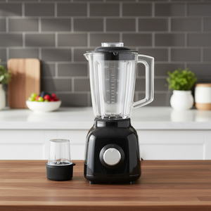 Blender électrique portable JIZYA, 4 lames, 2 vitesses, capacité de 1,6 L, utilisation domestique, appareil de cuisine multifonction - Product Image 5