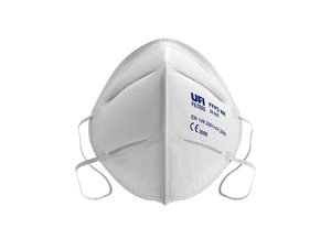 FFP2 Defender UFI Filtres 20 Masques Blancs Boîte EN 149 2001 A1 2009 Respirateurs standard et masques anti-poussière - Product Image 4
