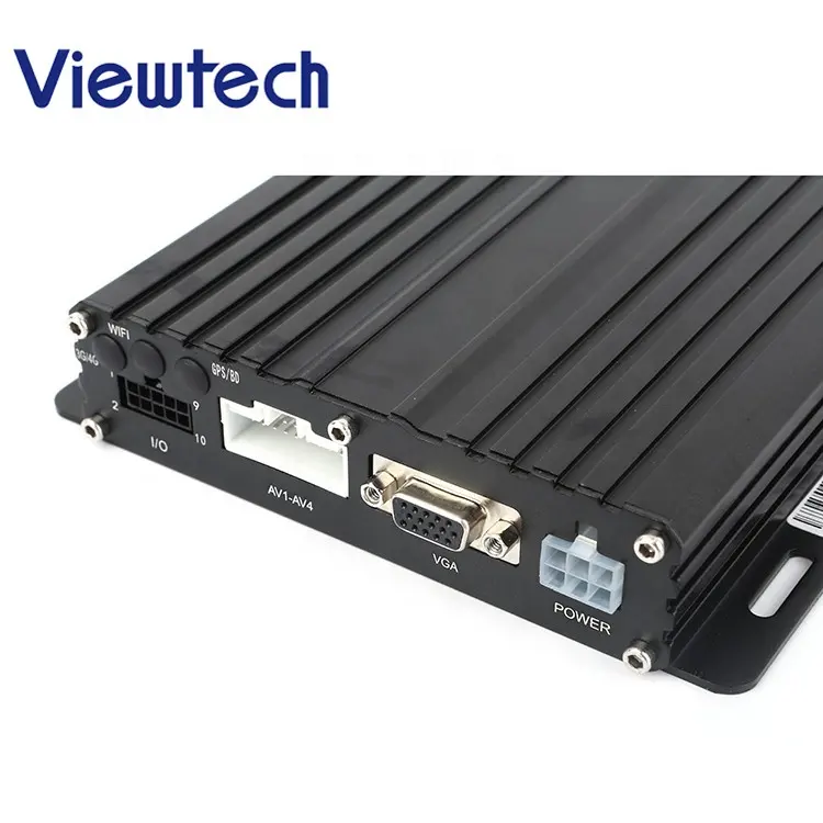 مشغل مسجل قنوات HDD بطاقة SD مشغل مسجل فيديو HDD 8 يدعم إدخال الصوت والفيديو 1 VGA 1 RCA من مجموعة DVR NVR المتنقلة