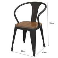 Ensemble de table et de chaises de salle à manger en bois moderne classique à 4 places, vente en gros d'usine, pas cher