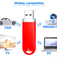 KDATA Disk plastik Mini 64Gb, pena memori murah Usb Flash Drive 32GB kunci stik 128Gb 3.0