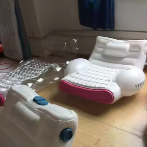 Cama Flotante Inflable de Silicona Personalizada de Fábrica Waterhan, de Lujo, Individual/Doble, Modo Eléctrico, para Uso Comercial en Exteriores, Capacidad Máxima - Product Image 5