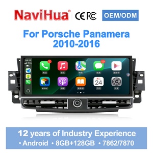 NaviHua สำหรับ Porsche Panamera ปี 2010-2016 อุปกรณ์อัพเกรดรถยนต์ วิทยุติดรถยนต์ระบบ Android ขนาด 12.3 นิ้ว พร้อมระบบนำทาง GPS มัลติมีเดีย Carplay DSP WIFI - Product Image 1