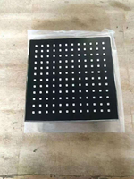 Douche de plafond carrée IProSan 8 pouces en ABS pour salle de bain, effet pluie