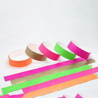 Bracelet jetable en Tyvek personnalisé, ultra-léger, écologique, durable, vierge, thermique, blanc, souple, fin, résistant à la déchirure, promotionnel