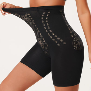 Culotte Gainante Taille Haute Effet Ventre Plat Post-Accouchement, Boxer <span class=keywords><strong>Amincissant</strong></span> Sculptant Sans Coutures pour <span class=keywords><strong>Femme</strong></span> - Product Image 5