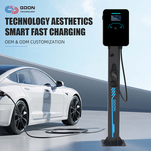 Gdon 11Kw 3 giai đoạn GB/t thông minh ngoài trời AC EV sạc tethered tường-mount Trạm Sạc với ocpp - Product Image 4
