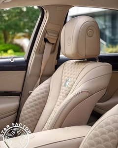 Set Completo di Coprisedili di Lusso in Pelle per Interni Auto per <span class=keywords><strong>Mercedes</strong></span> Benz Classe <span class=keywords><strong>S</strong></span> <span class=keywords><strong>W221</strong></span> W222 W223 - Product Image 4