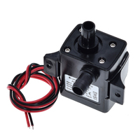 Pompe à eau submersible pour piscine, moteur sans balais ultra silencieux, noir, DC 12V, 3m, 240L/H, solaire, haute qualité