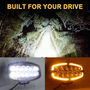 <span class=keywords><strong>Luz</strong></span> <span class=keywords><strong>de</strong></span> Trabajo LED Ovalada <span class=keywords><strong>de</strong></span> 10 Pulgadas, 12V 24V, Blanca y Amarilla, para Automóviles, Camionetas, SUV, UTV - Product Image 4