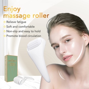Rouleau de massage facial en silicone sans aiguille pour usage domestique, idéal pour le corps, le ventre, les jambes, la poitrine et les pieds – Outil de beauté personnel en gros - Product Image 3