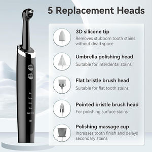 Kit per <span class=keywords><strong>Scaler</strong></span> dentale multifunzione ricaricabile per la pulizia di strumenti per lo sbiancamento dei denti per il calcolo del tartaro - Product Image 2