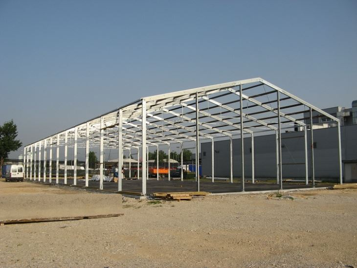 Waterproof Prefabricated Warehouse Steel Structure Building Workshop