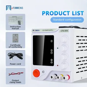 Fuente de Alimentación Conmutada Ajustable 15V-150V 0-10A 50-60Hz, Regulador de Laboratorio con Pantalla, Modelo ETM-F - Product Image 5
