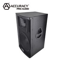 Enceinte passive professionnelle à deux voies en bois Accuracy Pro Audio WH12 250W 12 pouces pour conférences audio