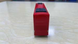 รถรัสเซียสองชั้นอัลลอยด์แบบปรับแต่งได้1:90รถบัสท่องเที่ยวสองชั้นเปิดประตูด้วยเสียงและเบาของเล่นรถบัสดายแคสต์ - Product Image 5