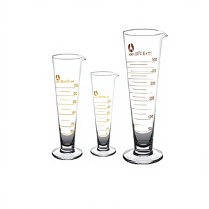 Coppa di Misurazione Conica Triangolare in Vetro CIDA per Laboratorio, Modello Bio-CD3564 Ispessito ad Alta Trasparenza, Prodotto a Guangzhou, Cina, 1 Scatola - Product Image 1