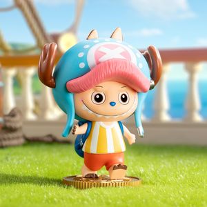 Figuras originales Popmart Labubu the Monsters Onee Piece, figuras de caja ciega, figuras de acción de diseño aleatorio, juguetes coleccionables - Product Image 4