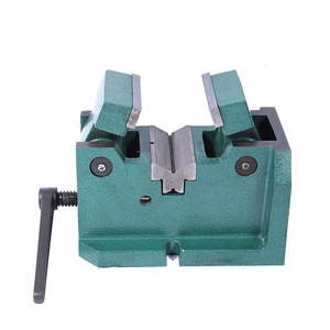 Tornillo de Banco Tipo V de Alta Precisión Personalizado, Tornillo de Banco de Mesa Vertical y Horizontal de Doble Propósito para Máquinas de Perforación y Sierra - Product Image 1