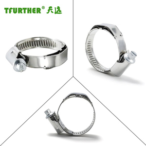 Đức loại Worm Drive abrazadera kẹp thép không gỉ 201 hoặc 304 Đức loại Ống kẹp Worm Gear Hose kẹp - Product Image 2