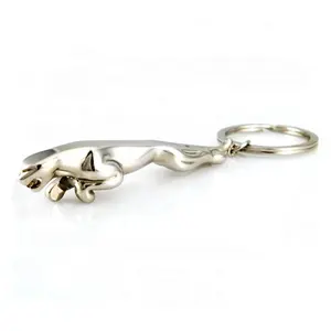 Métal homme cadeau grande taille Jaguar keychain CD-KR056 - Product Image 1