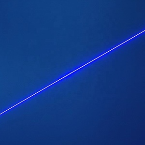 16X70mm 450nm โมดูลเลเซอร์สีฟ้า12V ~ 24V แรงดันไฟฟ้ากว้าง80mW - Product Image 5