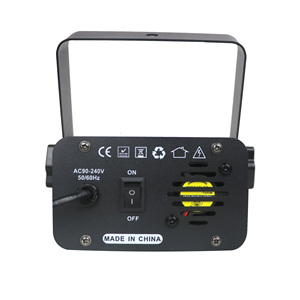 RGB LED etapa discoteca luz fiesta láser proyector luces control de sonido DJ equipo para pista de baile Club - Product Image 6