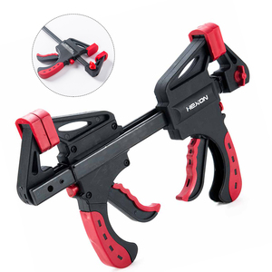 Abrazadera de barra de carpintería de madera, herramienta de mesa de carpintero de nailon de liberación rápida - Product Image 1