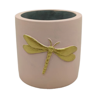 Pot de plantes artificielles de bureau pour la décoration du jardin, petit pot de jardinière succulente en ciment