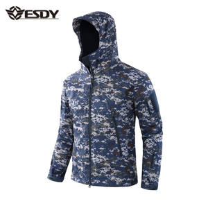ESDY giacca <span class=keywords><strong>Softshell</strong></span> invernale da <span class=keywords><strong>uomo</strong></span> giacca in pile tattica - Product Image 2