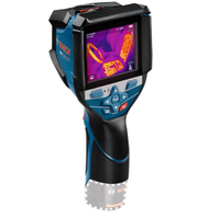 BOSCH GTC 600 C Professional Termocamera ad Alta Risoluzione, Rilevatore Termico a Infrarossi per Ispezione di Tubi e Cavi